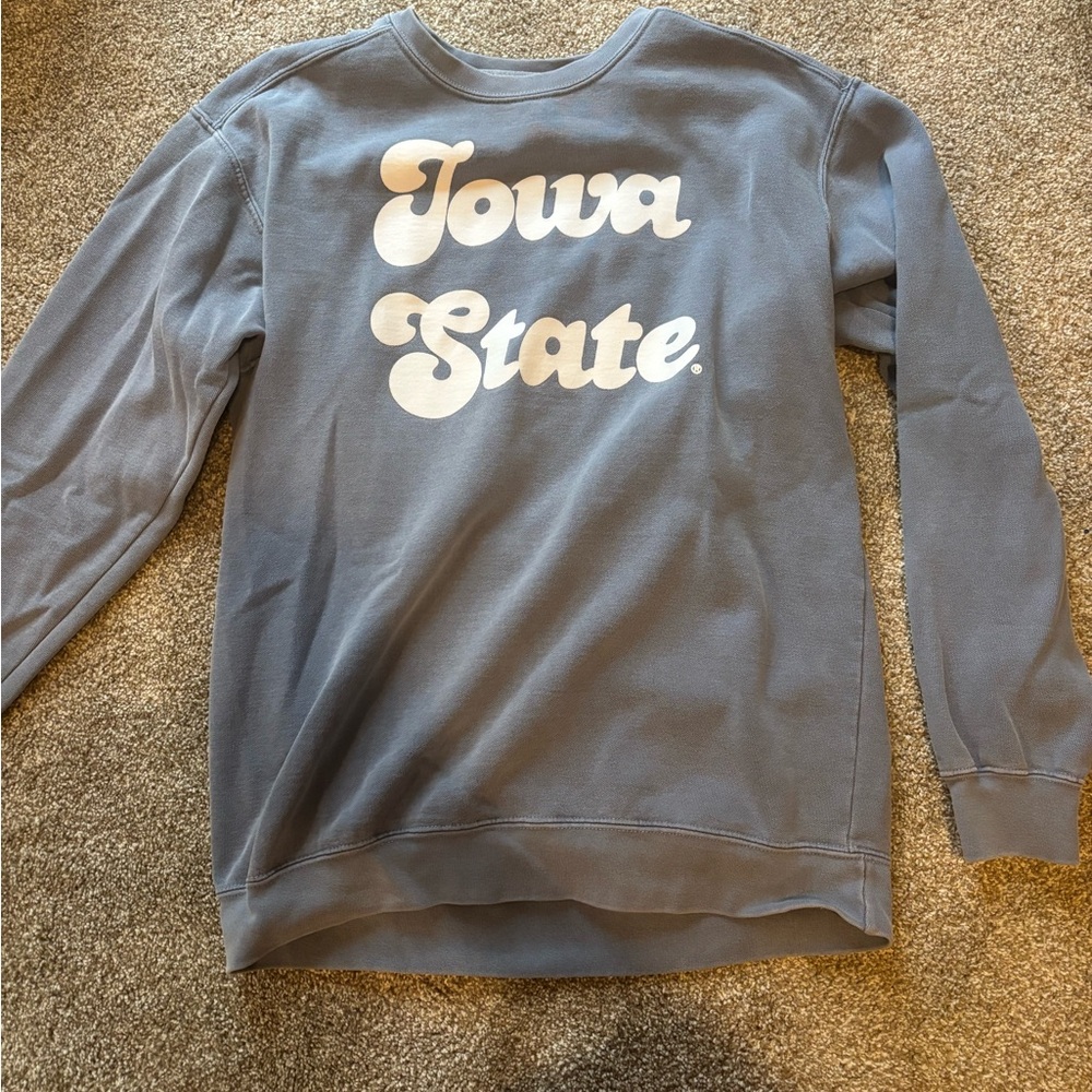 Iowa State Blue Crewneck Sweatshirt